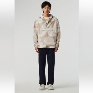 AlphaTauri Oamio Print Water Resistant Hoodie - L